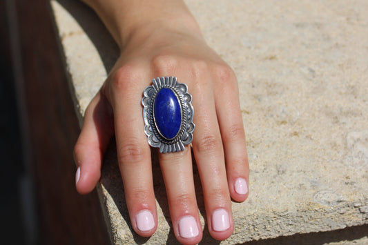 Viola Lapis Ring